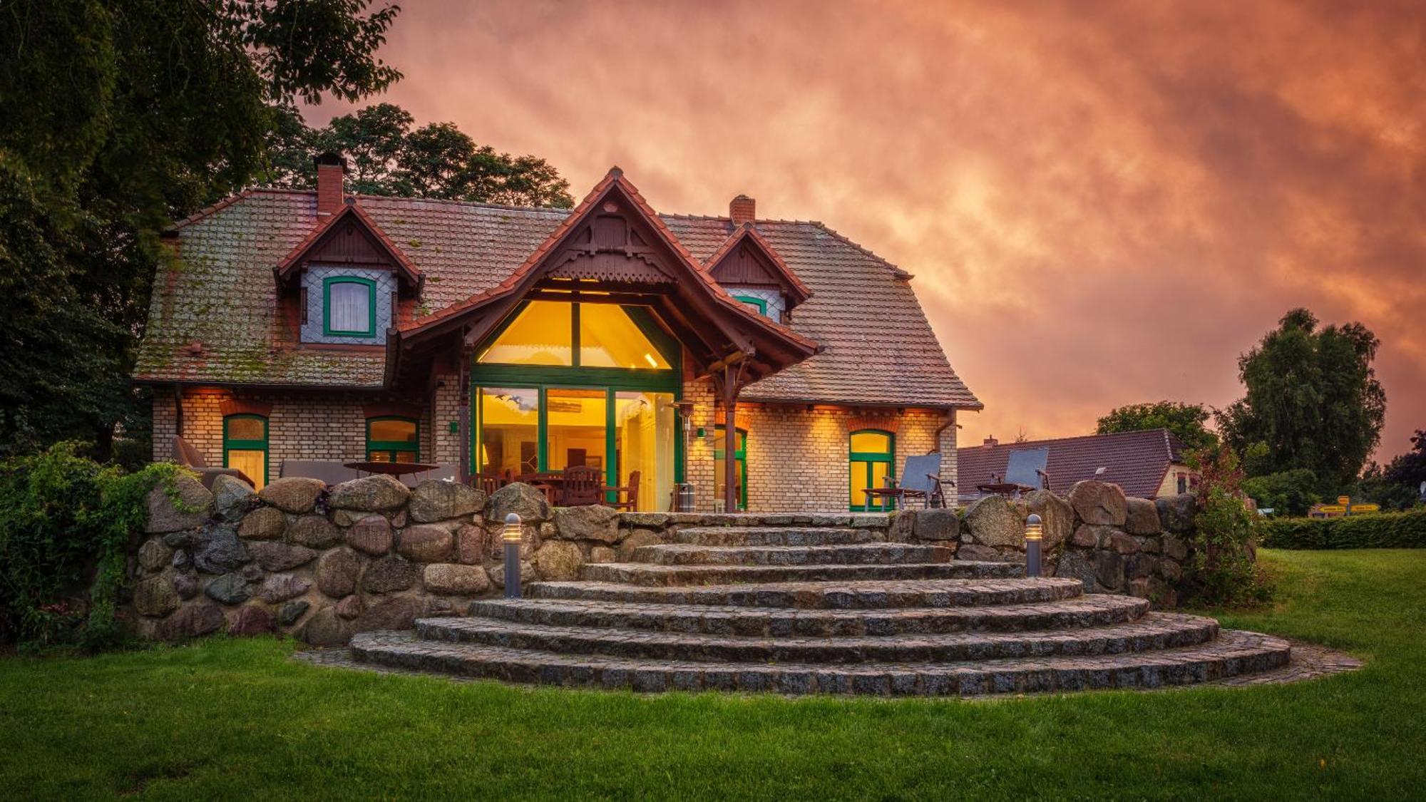 J1 Idyllisches Ferienhaus Mit Seeblick Julchendorf Kültér fotó