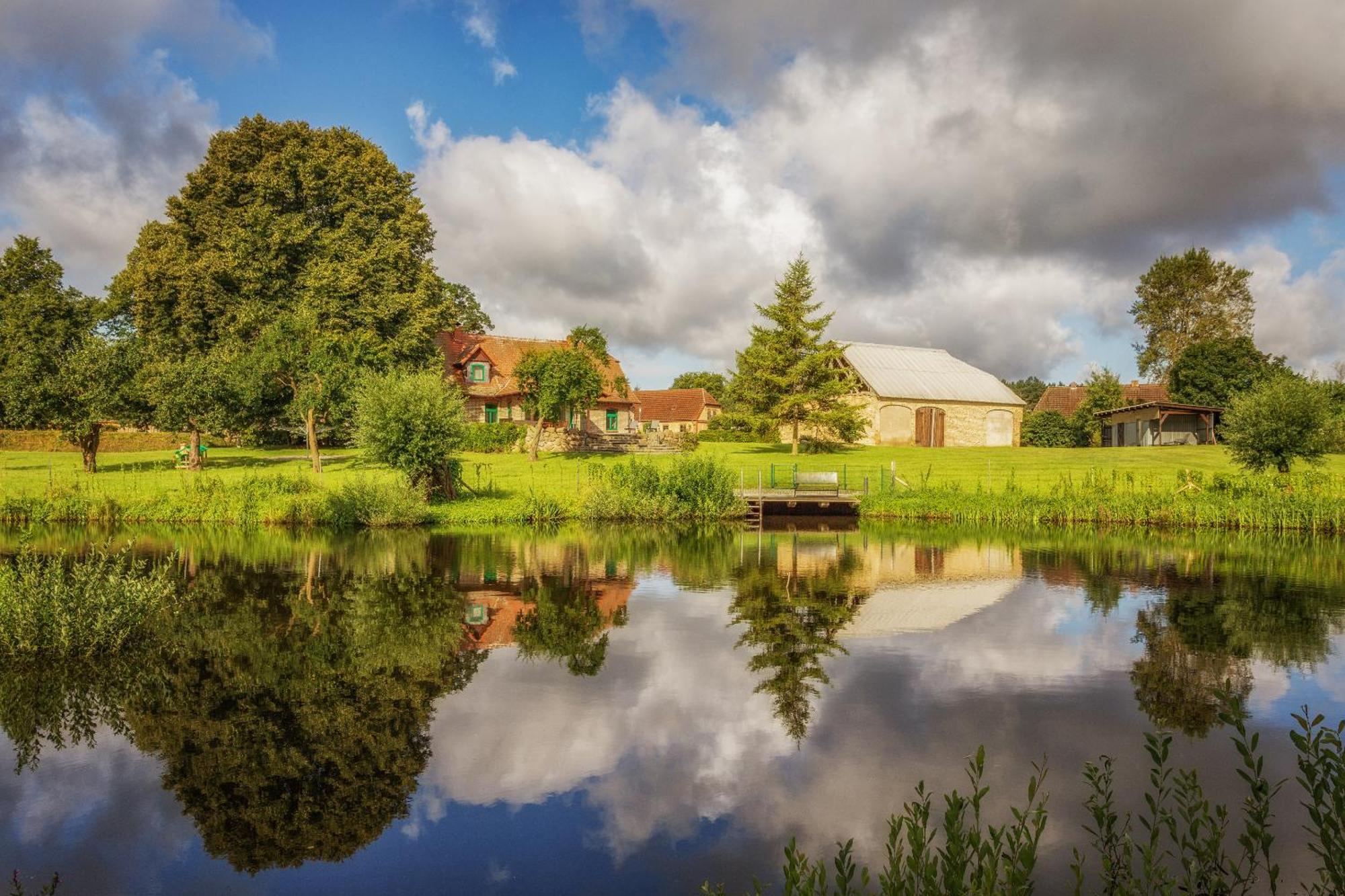 J1 Idyllisches Ferienhaus Mit Seeblick Julchendorf Kültér fotó